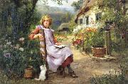 Henry John Yeend King In the Garden Germany oil painting reproduction